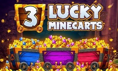 3 Lucky Minecarts Hold and Win