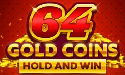64 Gold Coins Hold and Win